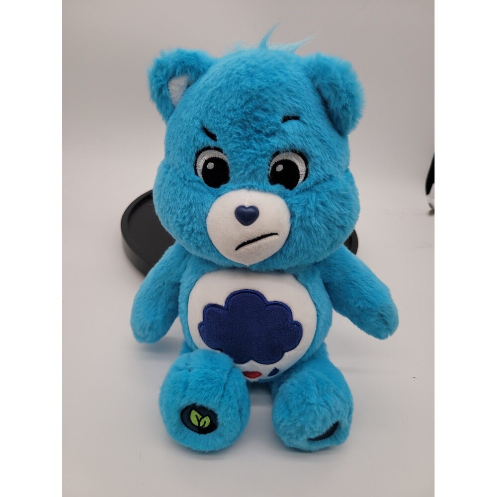 Care Bears Grumpy Bear Plush Blue Stuffed Animal Collectible 13"